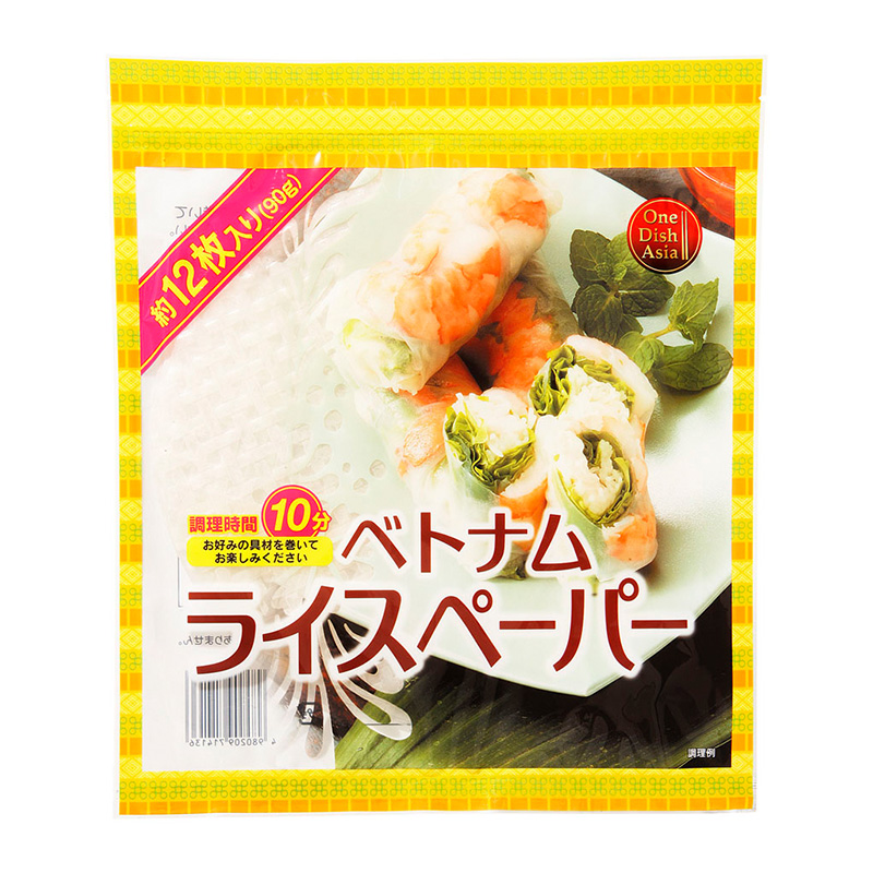 One Dish Asia ベトナムライスペーパー 90g（22cm）