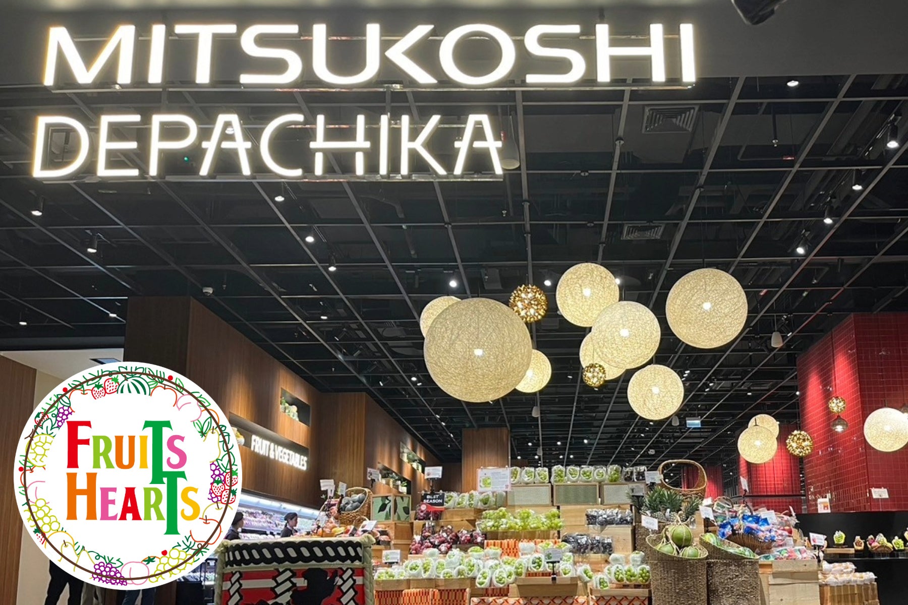 vol.17タイのMITSUKOSHIに青果ショップオープン